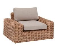 Hespéride - Fauteuil de Salon de Jardin Savinia Tahini