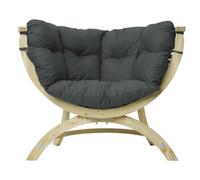 Fauteuil de jardin SIENA UNO Amazonas anthracite en bois