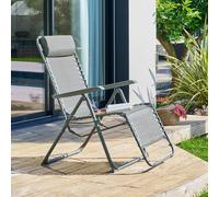 Fauteuil de jardin SILOS Vert laurier Acier traité époxy, Texaline Hespéride