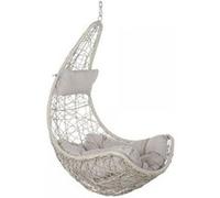 Chaise de jardin DKD Home Decor Métal Polyester rotin synthétique clair 82 75 125 cm