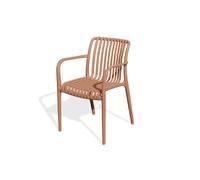 Fauteuil de jardin empilable en polypropylène