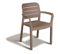 KETER TISARA Chaise de jardin, 53 x 58 x 83 cm, cappuccino 17199557