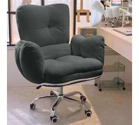 Fauteuil de jeu ergonomique en tissu technique imperméable pour bureau, chambre à coucher et salon - Siège confortable réglable pour une relaxation ultime