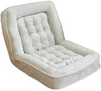 Fauteuil de jeu pliable à dossier haut pour adolescents et adultes - Coussin doux pour chambre à coucher, bureau ou salon - Canapé paresseux facilement pliable pour tous les âges - 130 x 90 x 23 cm