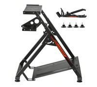 Fauteuil de jeu vidéo À propos de ce produitSupport de volant de course universellement compatible avec de nombreux volants, pédales et leviers de vitesse grâce à ses trous de fixation pré-percés. Sel