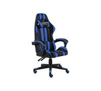Fauteuil de jeux vidéo Noir et bleu Similicuir20518