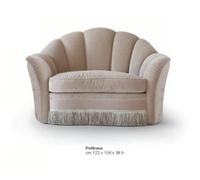 Fauteuil de luxe 1 place Fauteuil club tissu salon Gris Moderne Nouveau
