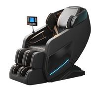 Fauteuil De Massage Complet Avec Thérapie Par Chaleur Lombaire Et Rouleaux Pour Les Pieds, Doté D'un Design Peu Encombrant Adapté Au Salon.(Black)