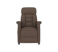 Fauteuil de massage en microfibre marron Marron G