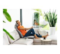 Beurer Housse de siège massant Shiatsu MG 330 – 3 zones (nuque, haut/bas du dos), 2 intensités – Gris
