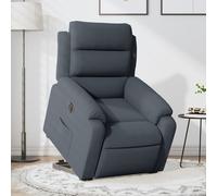 Fauteuil de Massage Inclinable Chaise Siège Salon Rouge Bordeaux Velours vidaXL