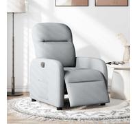 Fauteuil de massage inclinable Crème Tissu fauteuil de massage fauteuil vidaXL