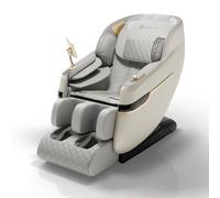 Fauteuil de massage Naxos Blanc/gris clair