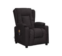 Fauteuil de massage Noir Similicuir