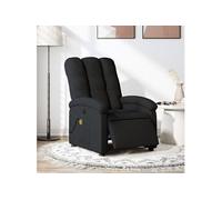 Fauteuil de massage, relaxation électrique réglable tissunoir
