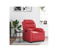 Fauteuil de Massage Inclinable Chaise Salle de Séjour Noir Similicuir vidaXL