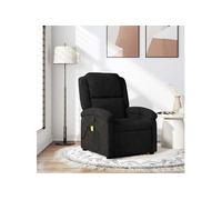 Fauteuil de massage, relaxation velours noir