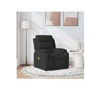 Fauteuil de massage, relaxation velours noir