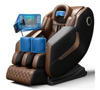 Fauteuil de massage Shiatsu 3D avec piste SL, zéro gravité et scan corporel | Faites l'expérience de l'analyse corporelle automatisée par l'IA et de la relaxation zéro gravité avec la thérapie par la