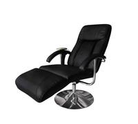 Fauteuil de massage VIDAXL Noir - 10 nœuds de massage - Ergonomique - Traitement thermique