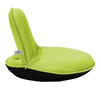 Rebecca Mobili Fauteuil Pliant, Chaise de Sol, Polyester Maillé, Vert Noir, Yoga Lecture, Salle de Séjour - Dimensions : 44 × 52 × 50 cm (H x L x P) - Art. RE6677