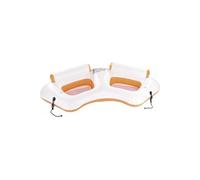 Fauteuil de piscine gonflable 2 places avec porte-gobelets