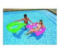 Fauteuil de piscine semi-immergé INTEX - Pour Enfant - Largeur 1.52m - Transparent