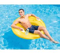 Fauteuil de piscine Sit 'N Lounge Jaune - Intex