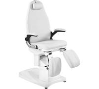 Fauteuil de podologie électrique Azzurro 709A 3 moteurs blanc