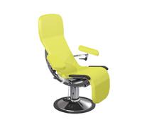 Fauteuil de prélèvement hauteur variable hydraulique Deneo + tabouret offert - Avec rotation