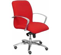 Fauteuil De Réception - Piqueras Y Crespo - Caudete Confidente - Ergonomique - Inclinable - Réglable En Hauteur Rouge