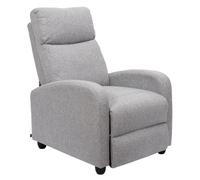 Home Deco Factory – Fauteuil de relaxation Dream – Gris clair