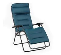Fauteuil Relax Transat Jardin - Chaise Longue Matelassé Zéro Gravité - Rsx Clip - Aircomfort® - Bleu Coral Blue - Lafuma Mobilier