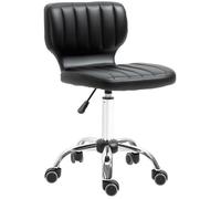 Fauteuil de relaxation massant HOMCOM Acier 45x47x87cm Noir