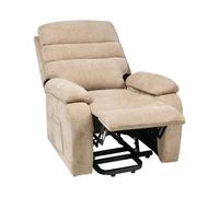 Fauteuil de Relaxation Moderne en Tissu Inclinable avec Repose-Pieds Electrique