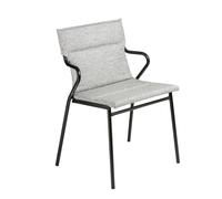 Fauteuil De Repas Matelassé - Ancône - Tundra - Gris Tundra Grey - Lafuma Mobilier