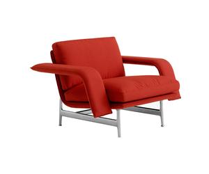 Fauteuil de repos structure aluminium WxHxD 105x70x85cm