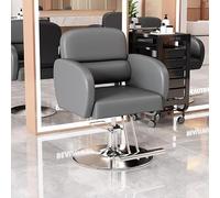 Fauteuil De Salon De Coiffure Moderne Doté D'une Base Galvanisée Pivotante À 360°, D'un Siège Spacieux Et D'une Pompe Hydraulique Robuste ; Pour Les Coiffeurs Avec Un Maximum,Cc