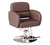 Fauteuil De Salon De Coiffure Moderne Doté D'une Base Galvanisée Pivotante À 360°, D'un Siège Spacieux Et D'une Pompe Hydraulique Robuste ; Pour Les Coiffeurs Avec Un Maximum,Aa