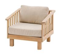 Fauteuil de salon de jardin ""Xenia"" acacia - Hespéride