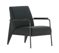 Fauteuil de Salon étoffe armrests dark oak