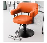 Fauteuil de salon hydraulique pivotant à 360° Capacité 150 kg Hauteur réglable avec repose-pieds pour salon de coiffure professionnel et salon de coiffure