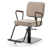 Fauteuil de salon hydraulique pivotant à 360 degrés pour coiffure, coiffure, tatouage