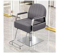 Fauteuil de salon hydraulique réglable avec rotation à 360° pour coiffure professionnelle et shampooing