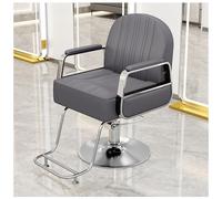 Fauteuil de salon hydraulique réglable avec rotation à 360° pour coiffure professionnelle et shampooing