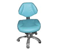 Fauteuil de selle dentaire avec support dorsal - Fauteuil roulant confortable pour professionnels et artistes