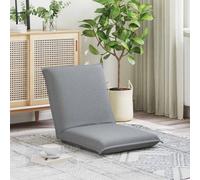 Fauteuil de sol ajustable Tissu Chaise réglable Moderne Salon chambre vidaXL vid