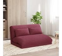 Fauteuil de sol ajustable Tissu Chaise réglable Sièges modulables Salon vidaXL v