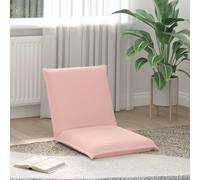 vidaXL Fauteuil de Sol Ajustable Beige Tissu en Laine de Mouton, Chaise de Sol réglable, Salon Moderne, Relax Multi-Positions, Cadre en métal Robuste, Confort assuré