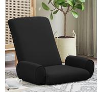 Fauteuil de sol ajustable Velours grainé Chaise réglable Multi-Position vidaXL v